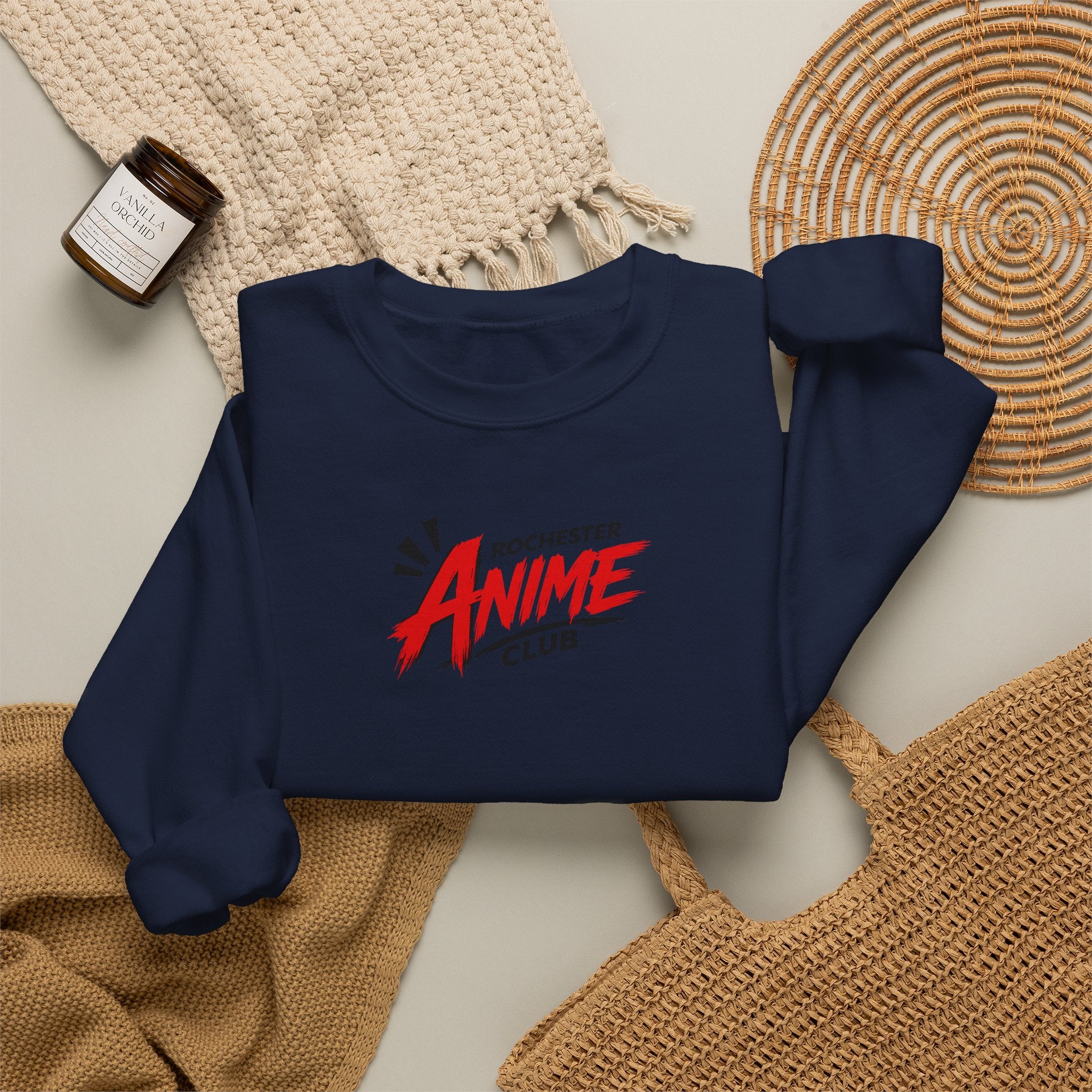 R.A.C. Official Heavyweight Crewneck | Rochester Anime Club Streetwear Sweatshirt
