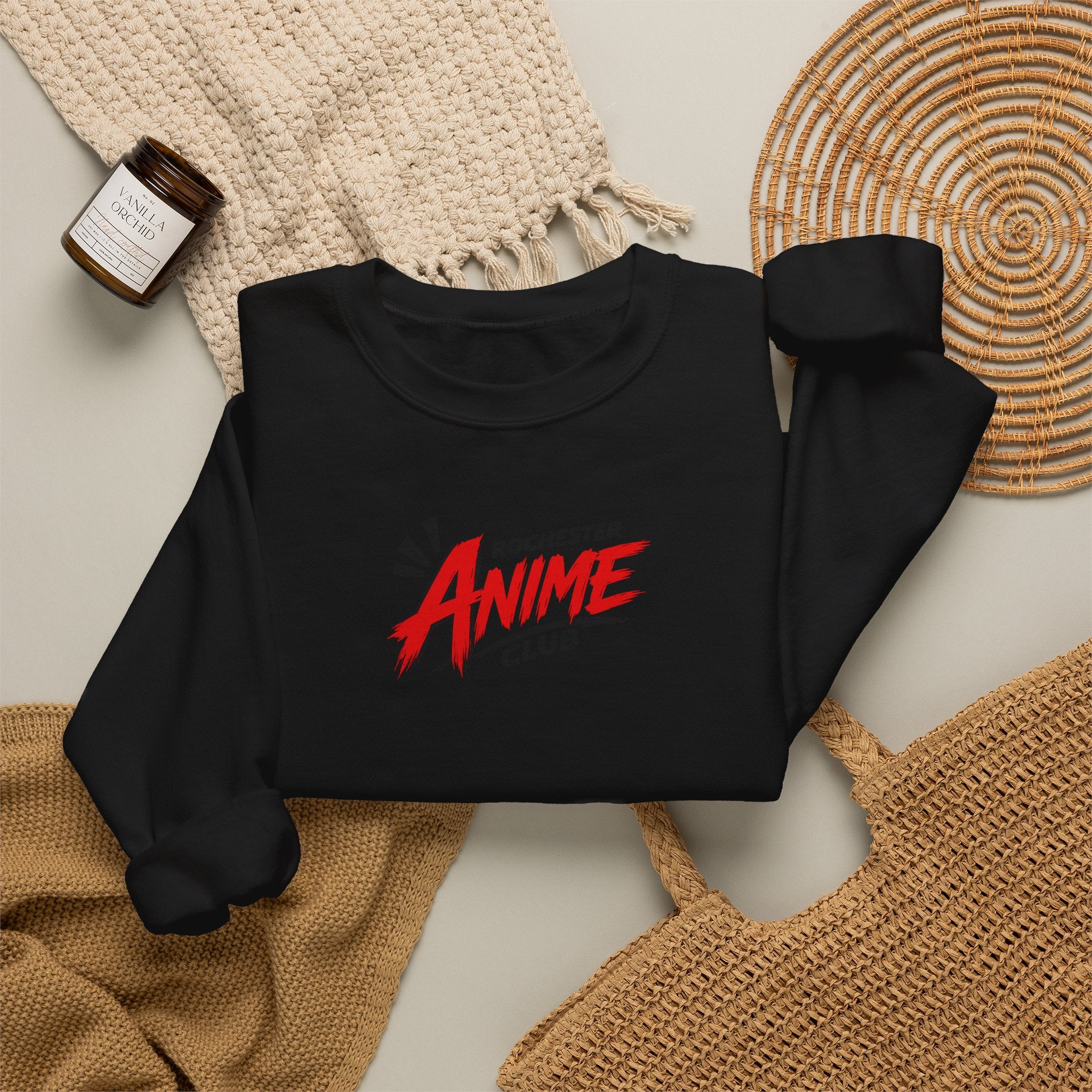 R.A.C. Official Heavyweight Crewneck | Rochester Anime Club Streetwear Sweatshirt