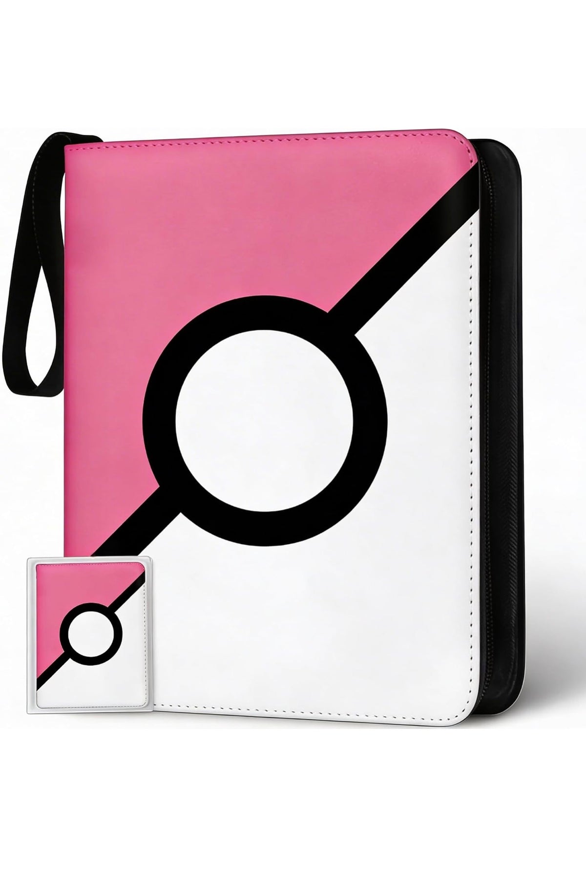 Pink & White Pokémon Card Binder